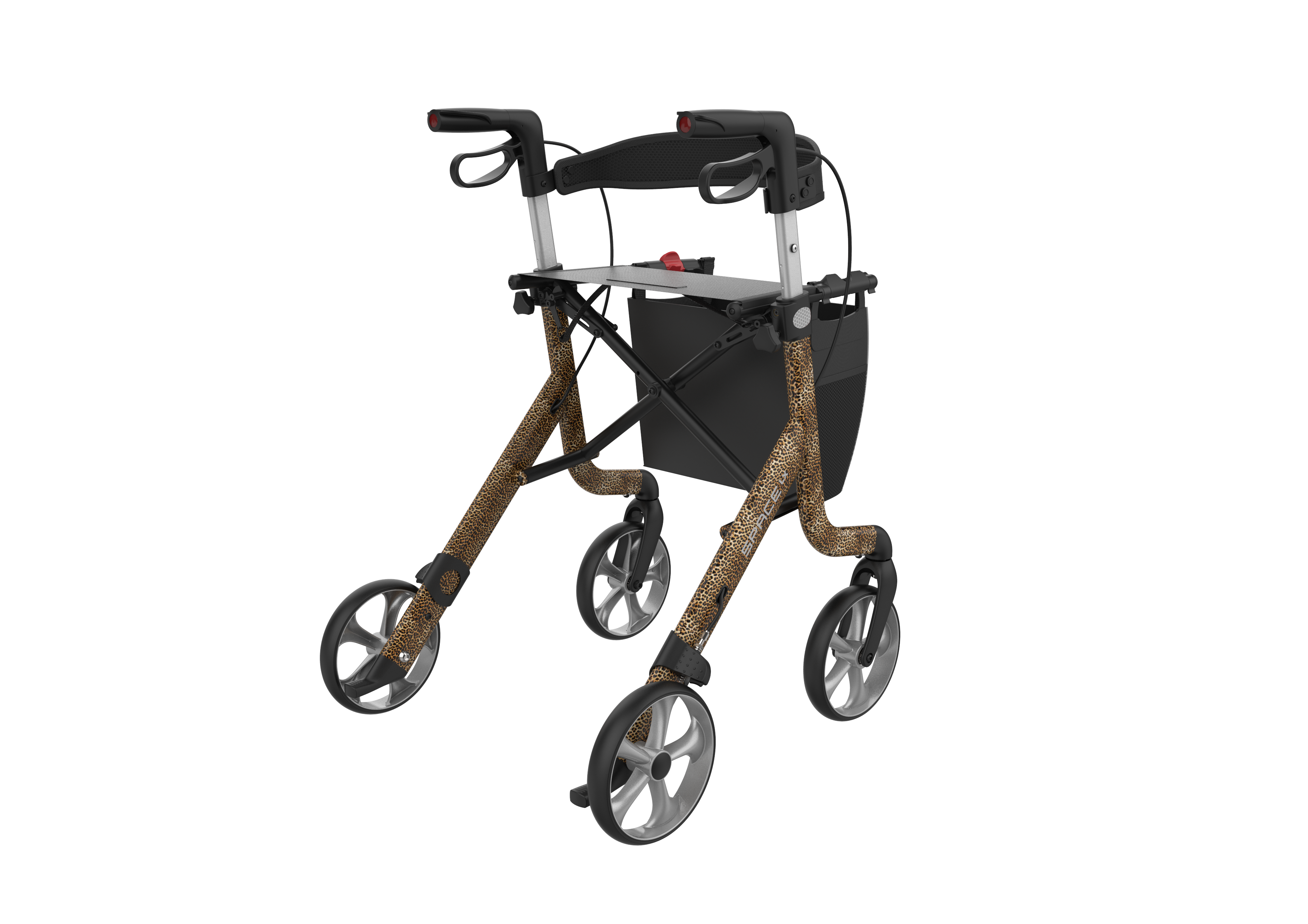 Unique SPARK Art Line Designer Rollator – Ultra-Lightweight Foldable Walker with Seat by Rehasense