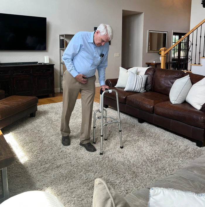 Rock Steady Stroke Cane – Adjustable Side Support Cane for Controlled Walking Assistance