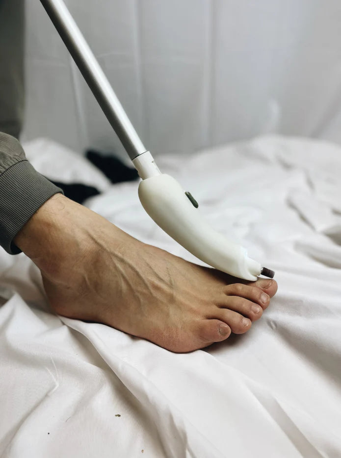 Soulo Nail Trimmer – Long Reach Electric Toenail File with Adjustable Extension Arm