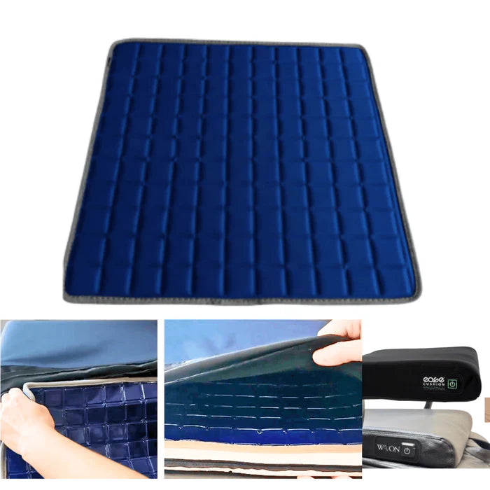 Ease Seating Systems Cooling Gel Insert for Ease Cushion Gen 2 – Soft Temperature-Regulating Comfort Layer (15.7" x 15.7")