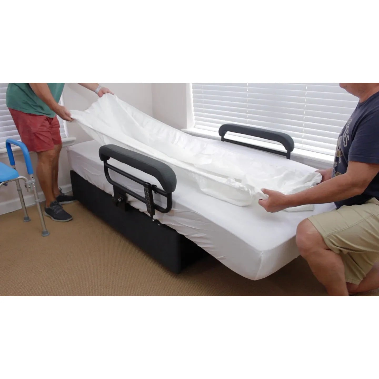 Envyy Sleep-to-Stand Bed-5 Sided Waterproof Sheet