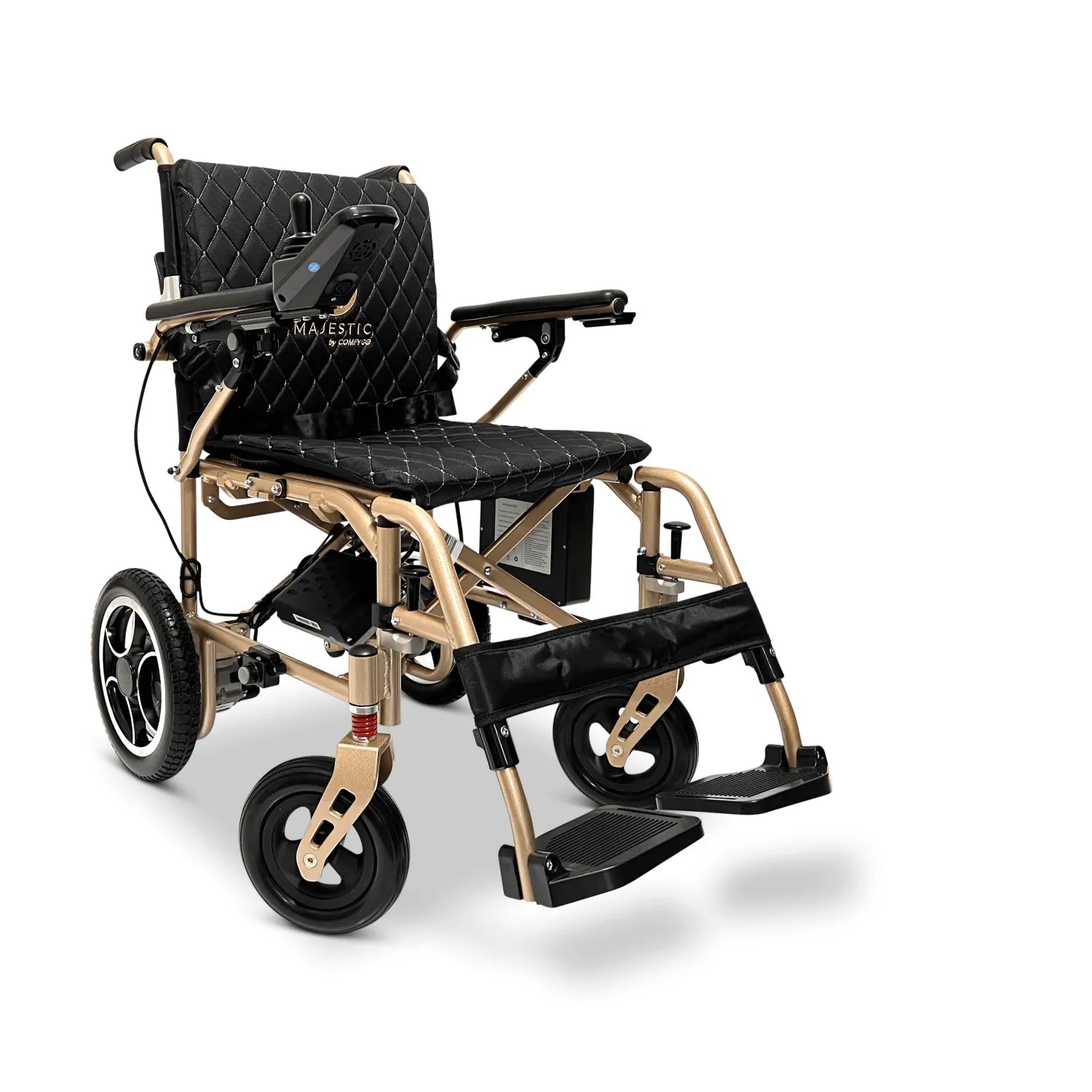 X-7 ComfyGO Lightweight Foldable Electric Wheelchair for Travel