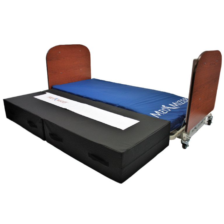 medical low bed for seniors recovery and mobility safety support