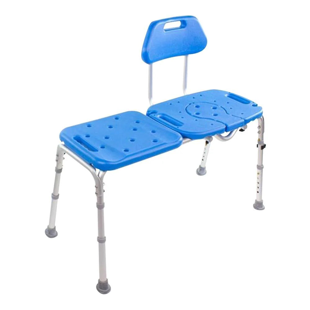 ALL-ACCESS Bath Transfer Bench with CUTOUT - Removable Insert