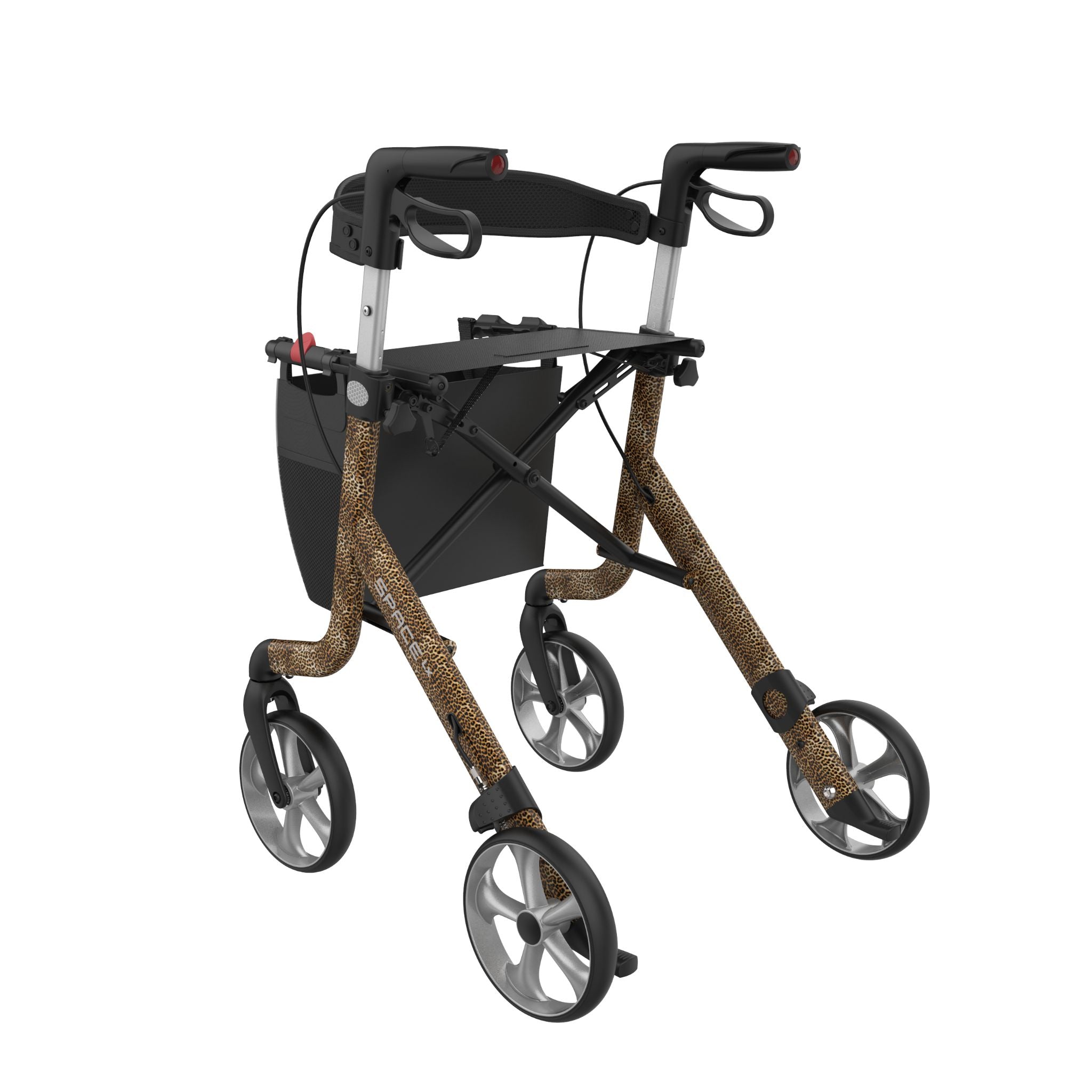 Unique SPARK Art Line Designer Rollator – Ultra-Lightweight Foldable Walker with Seat by Rehasense