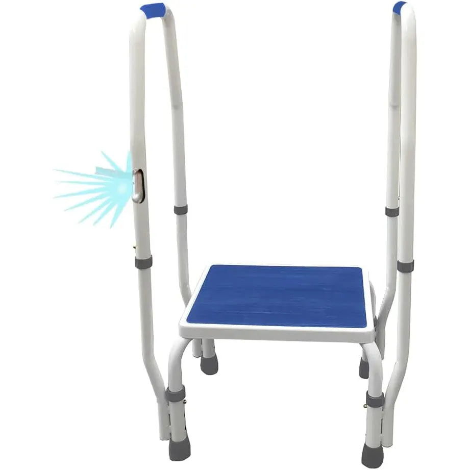 Bed Step 2.0 Adjustable Height Step Stool - 600lb Capacity