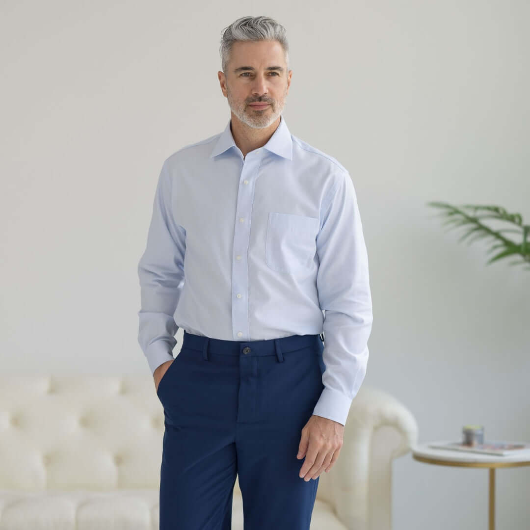 MagnaReady Ryan adaptive magnetic shirt easy dressing clothing for seniors