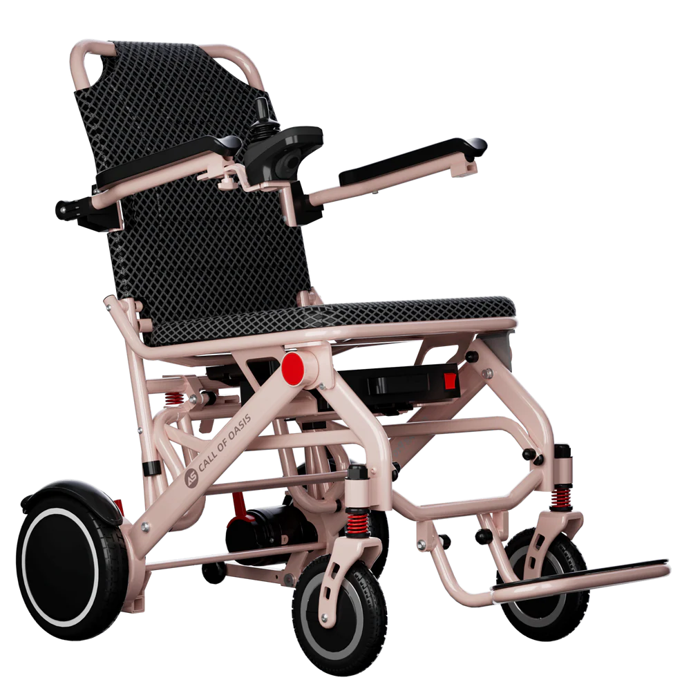 OAS Air Pro Electric Wheelchair (Pink, Gray and Latte Currently Out of Stock)