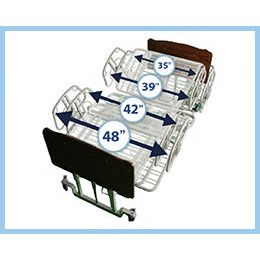 ComfortWide Bariatric Bed by Med-Mizer