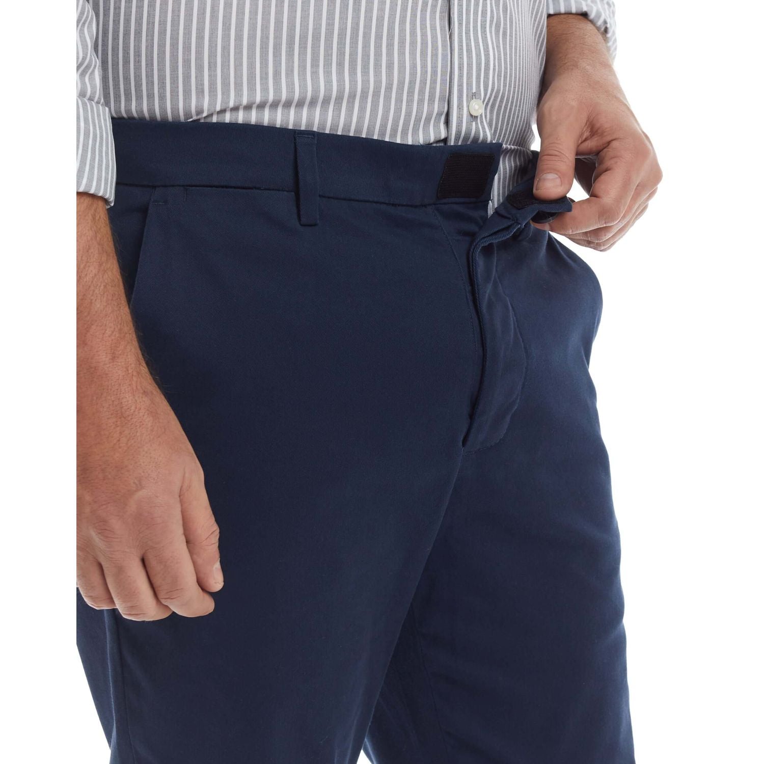 MagnaReady® Adaptive Magnetic Chino Pant – Easy Dressing Stretch Waist Pants for Limited Dexterity