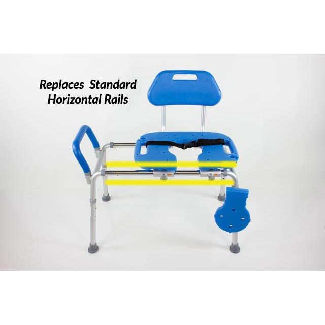 Horizontal Extended Rails - Exclusively for HydroGlyde Sliding Transfer Bench