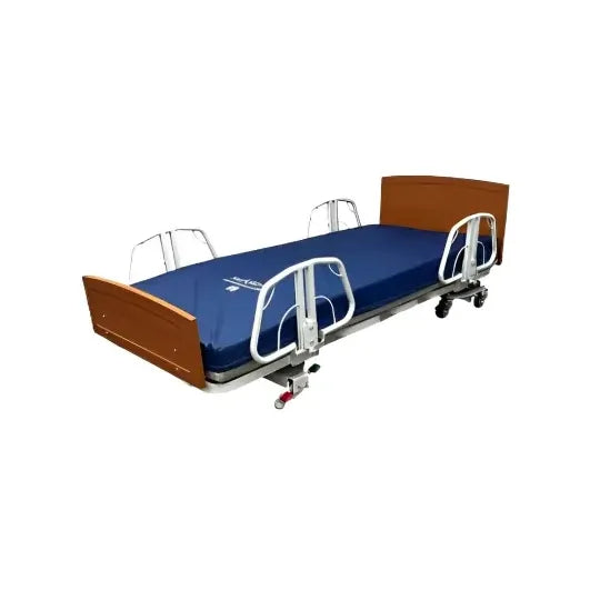 adjustable hospital bed with trendelenburg and ultra low positioning