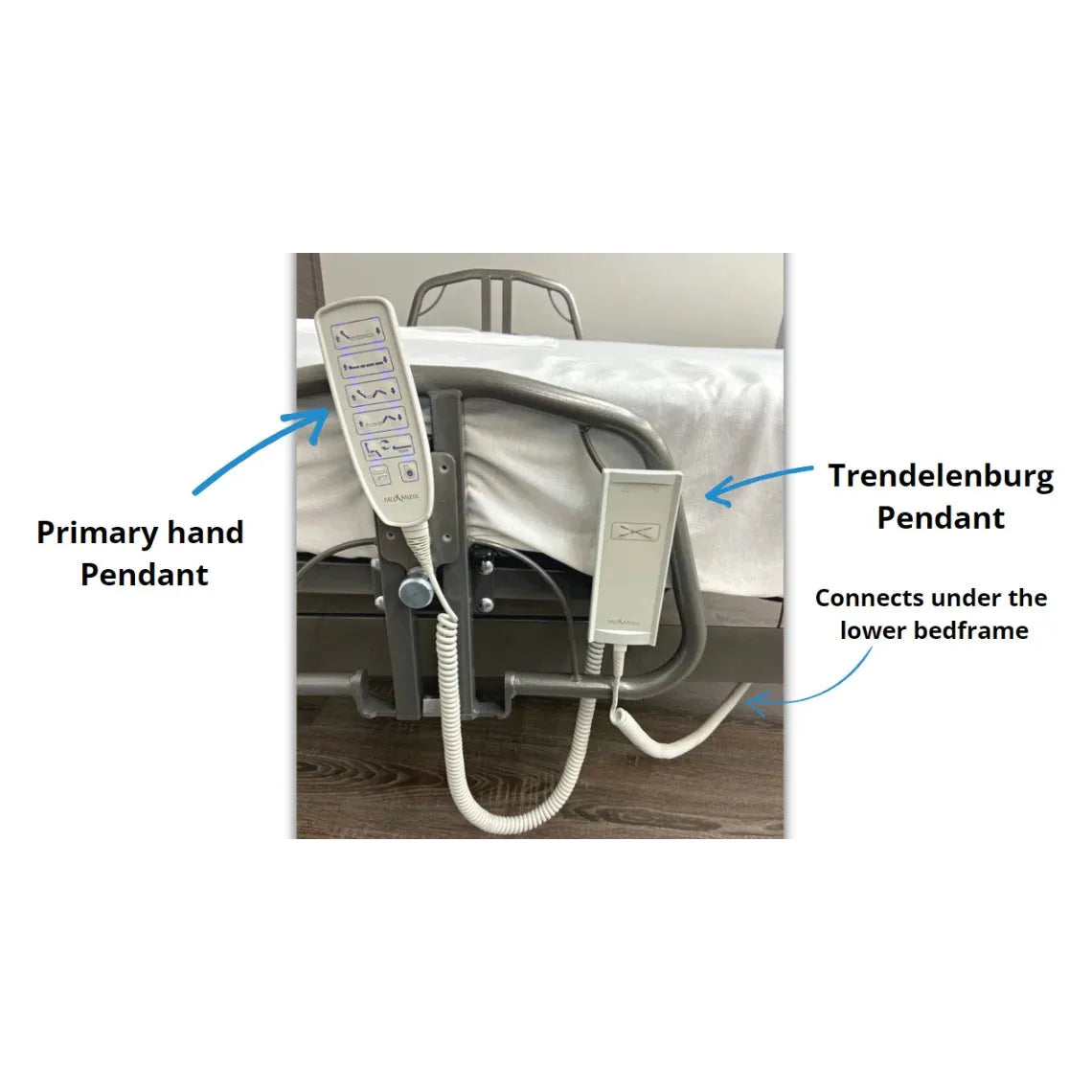 Trendelenburg handset