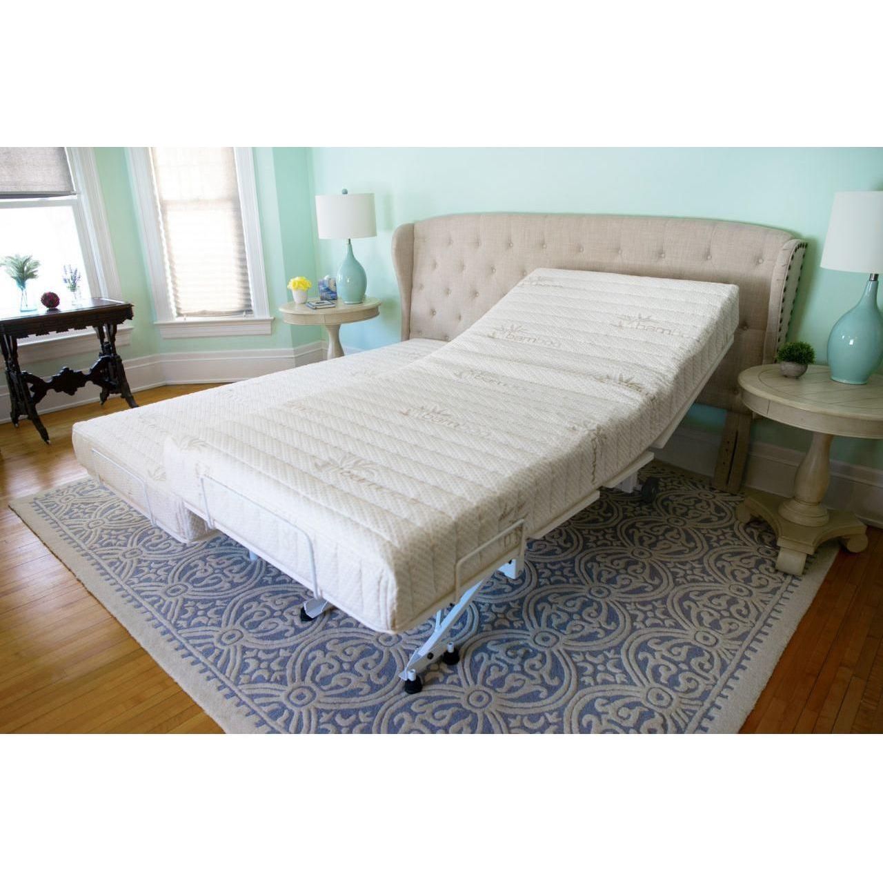 Dual King compatible Companion Bed adjustable homecare bed setup