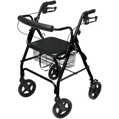 Walkabout Four-Wheel Contour Deluxe Rollator