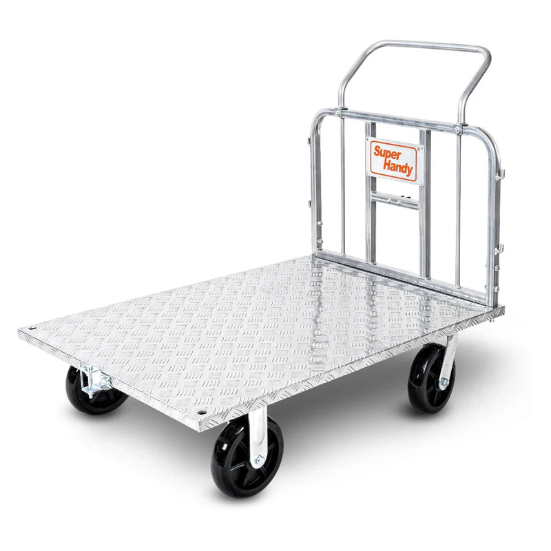 Platform Truck & Trailer - 1200Lb Capacity, Connects Directly to Utility Tugger