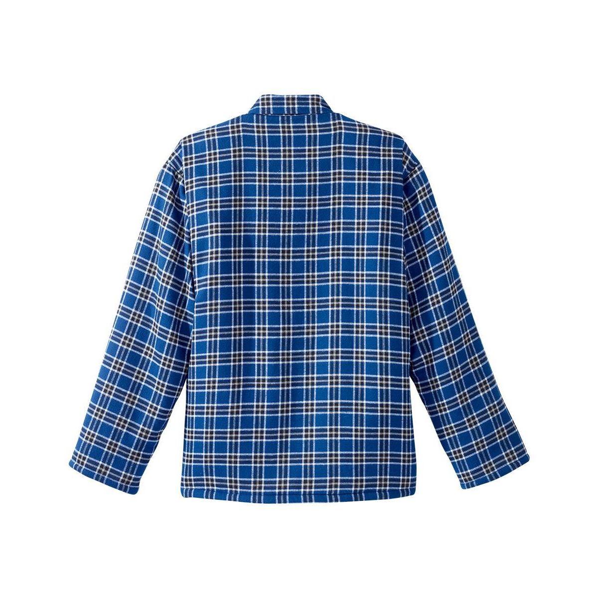 Men's Magnetic Closure Sherpa Lined Shirt Jacket