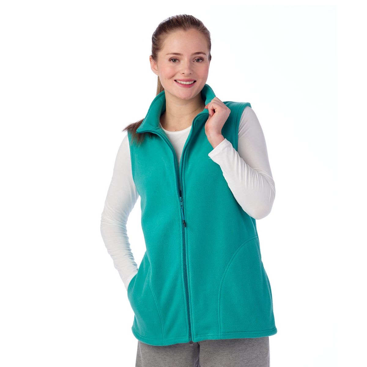 Women's Basic Fleece Vest