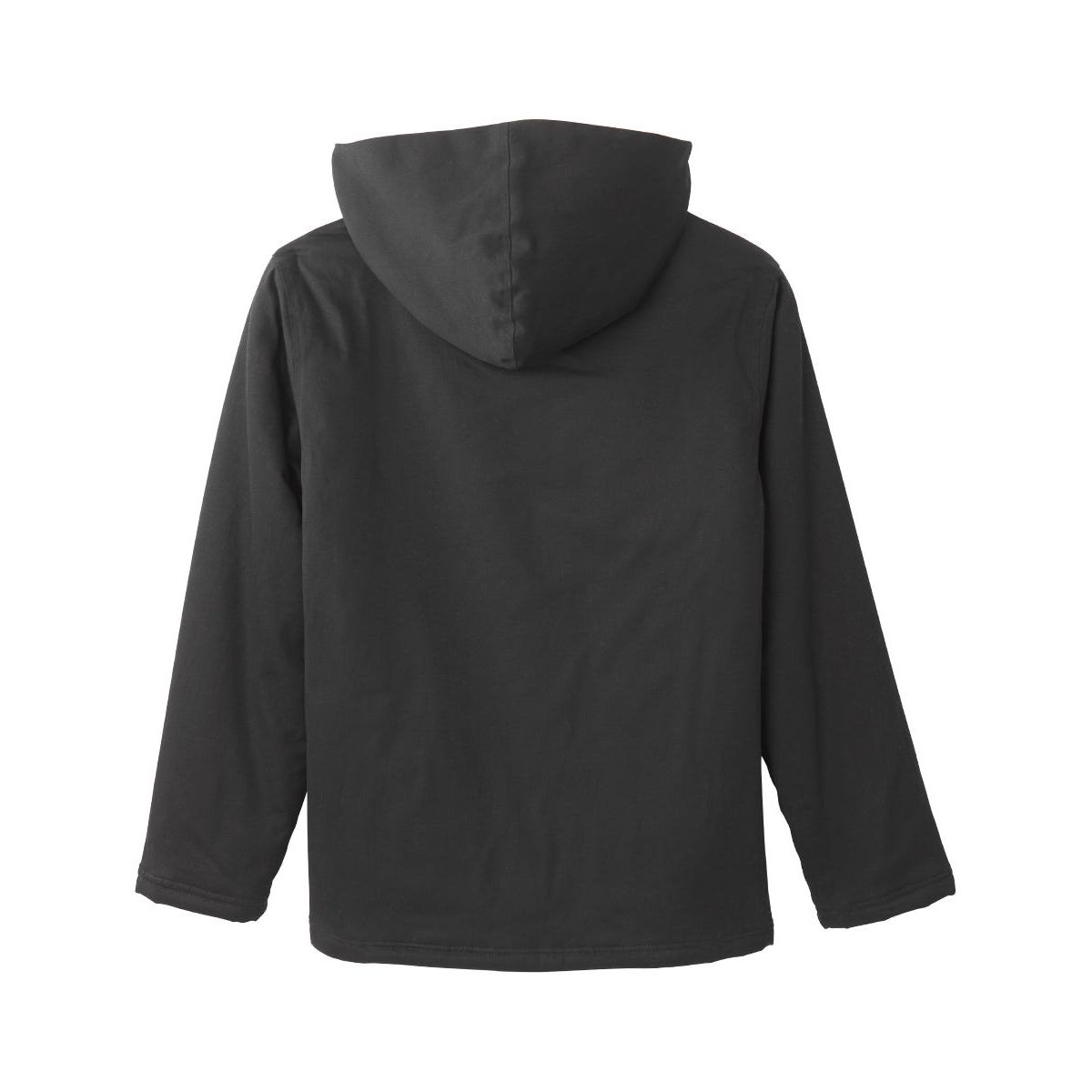 Men's Magnetic Closure Sherpa Shacket with Detachable Hood