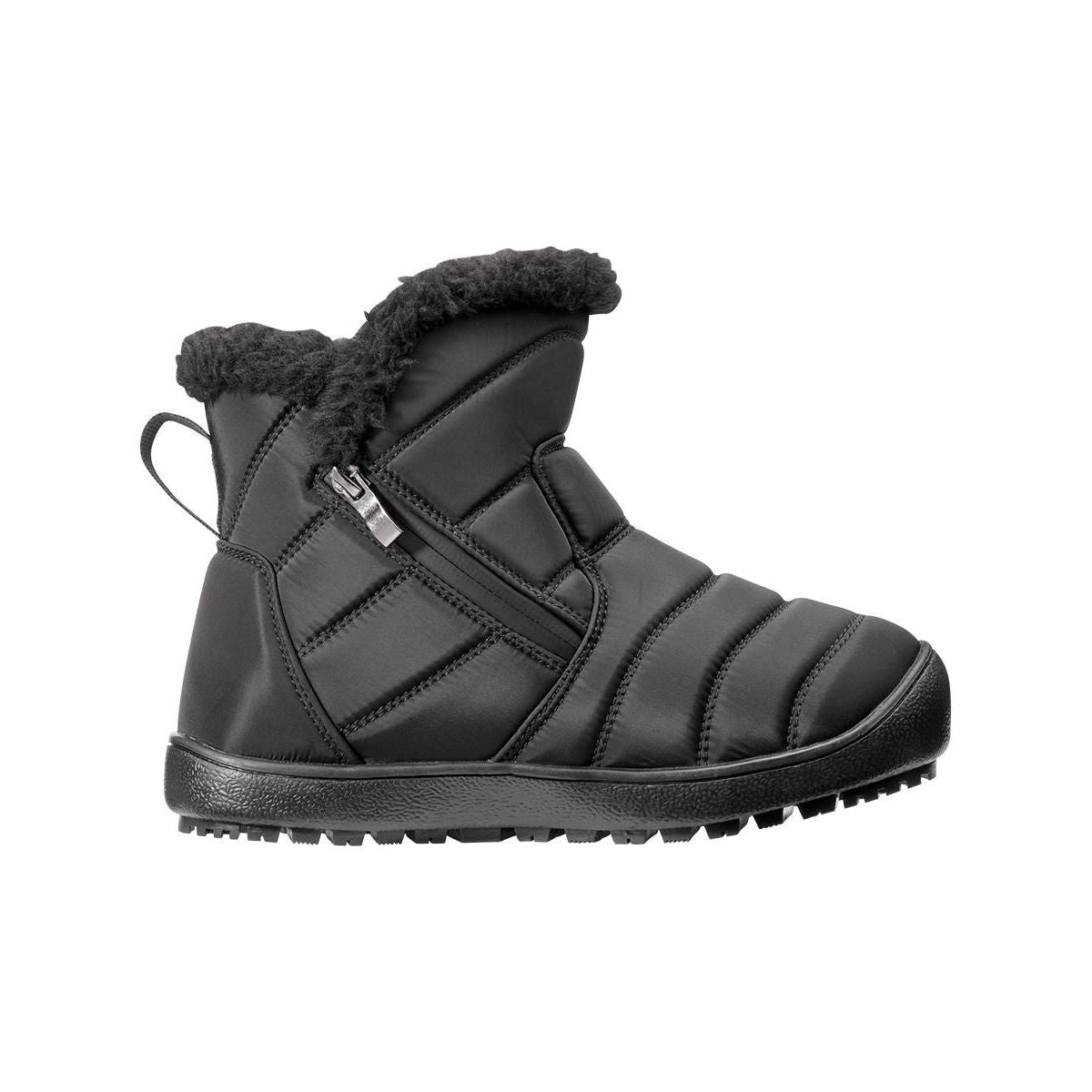 Women's Extra Wide Easy Dual Zipper Winter Boot
