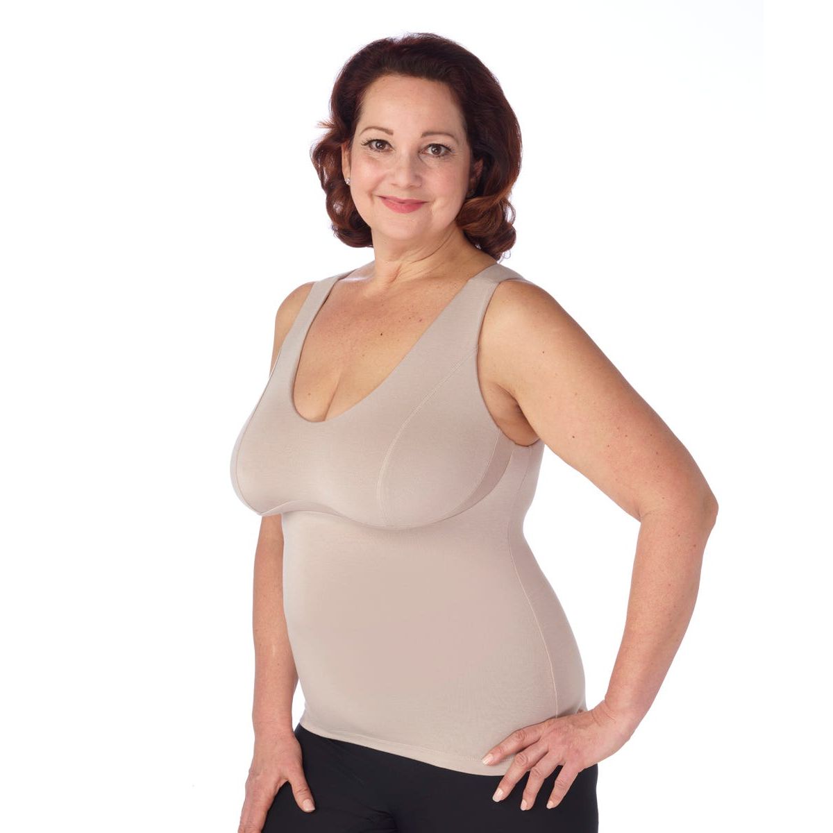 Women's Adaptive Wire-Free Breast Nest Bra Camisole