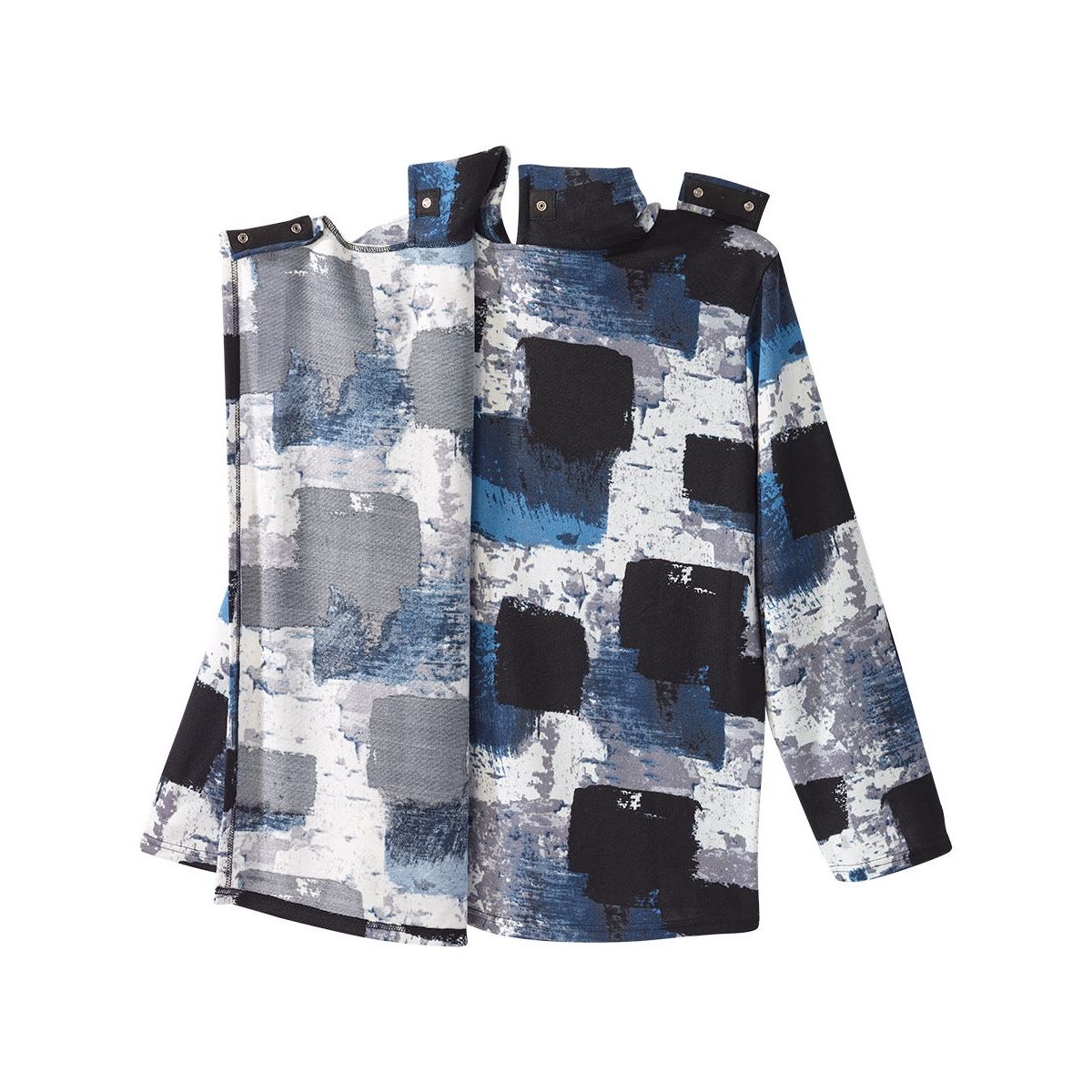 Women's Open Back Cowl Neck Top