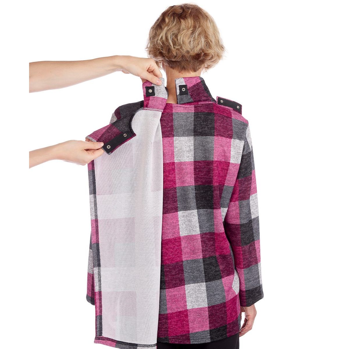 Women's Open Back Cowl Neck Top