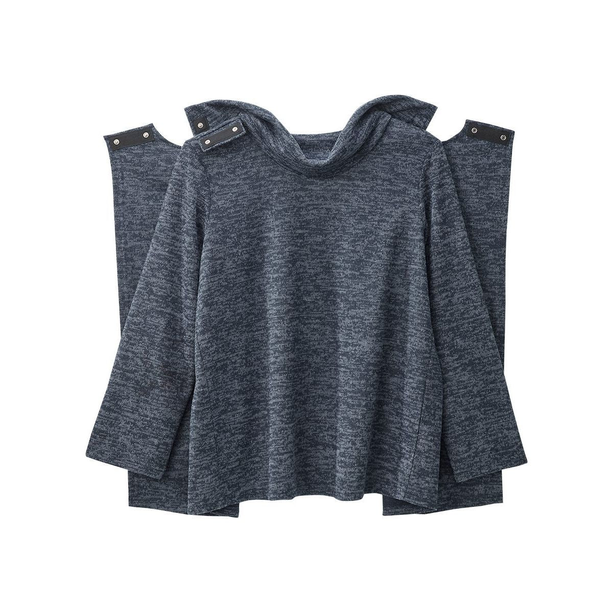 Women's Open Back Cowl Neck Top