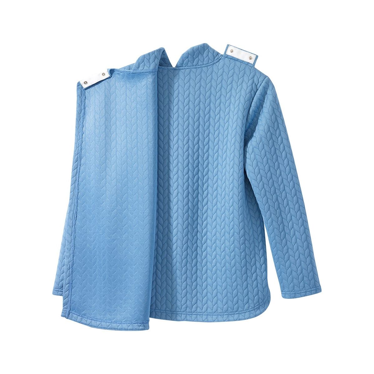 Women's Easy Dressing Open Back Half Zip Track Suit Top