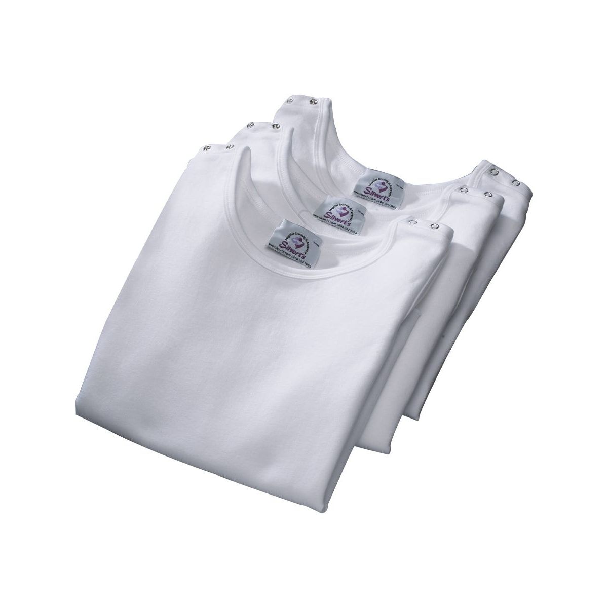 3 Pack - Men's Adaptive Sleeveless Undershirt