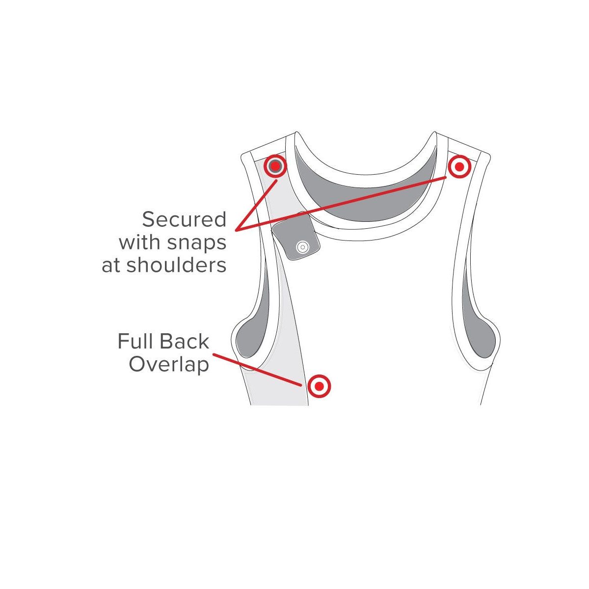 3 Pack - Men's Adaptive Sleeveless Undershirt