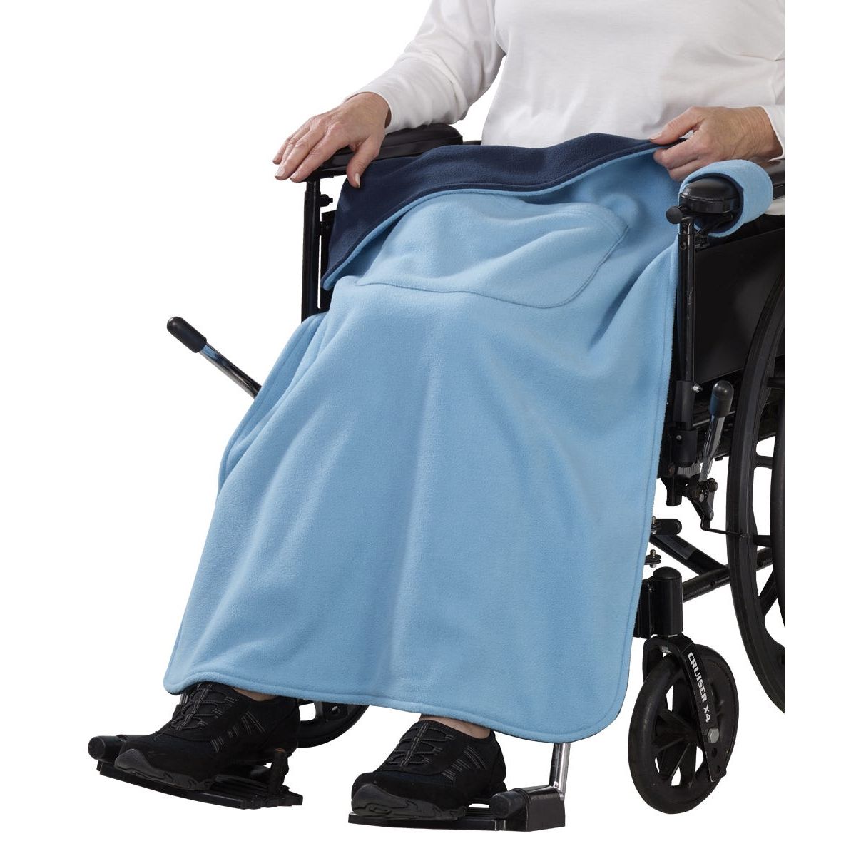Women's & Men's Stay On Wheelchair Blanket
