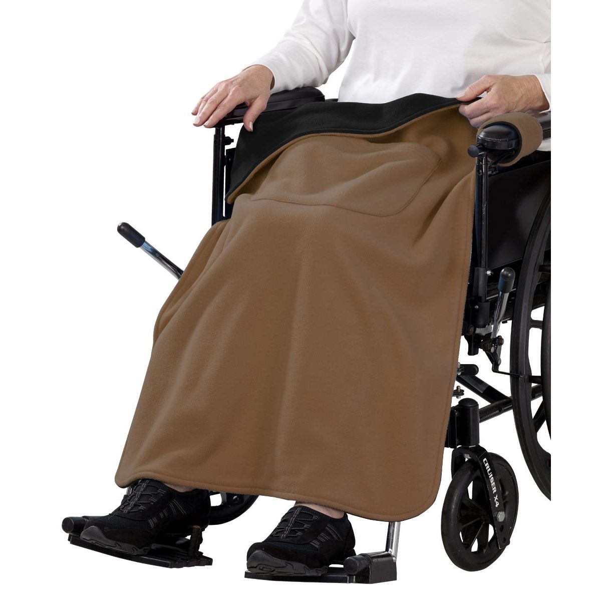 Women's & Men's Stay On Wheelchair Blanket