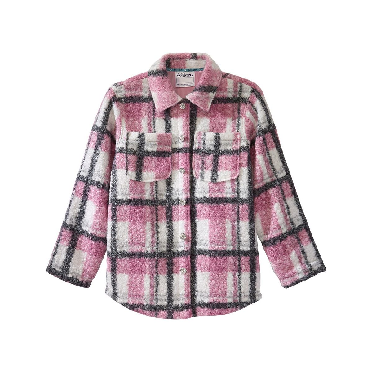 Women's Magnetic Button Front Shacket