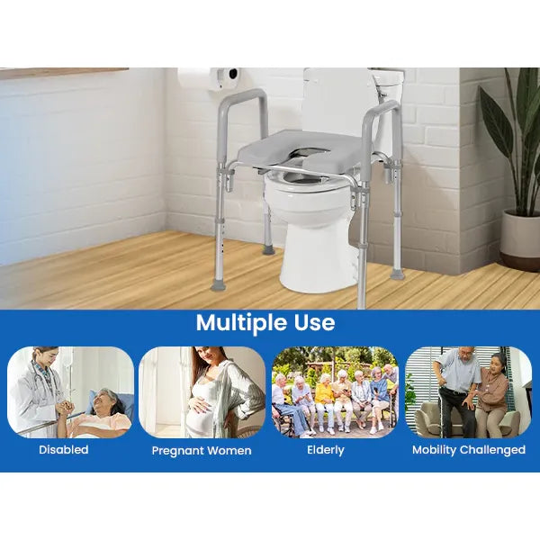 The Ultimate™ Raised Toilet Seat, Voted#1 Most Comfortable.