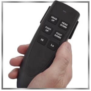 ELEVATE Wallhugger Height Adjustable Bed Base with Hi Lo Motor - Twin XL - Includes Free Waterproof Cover and Rails