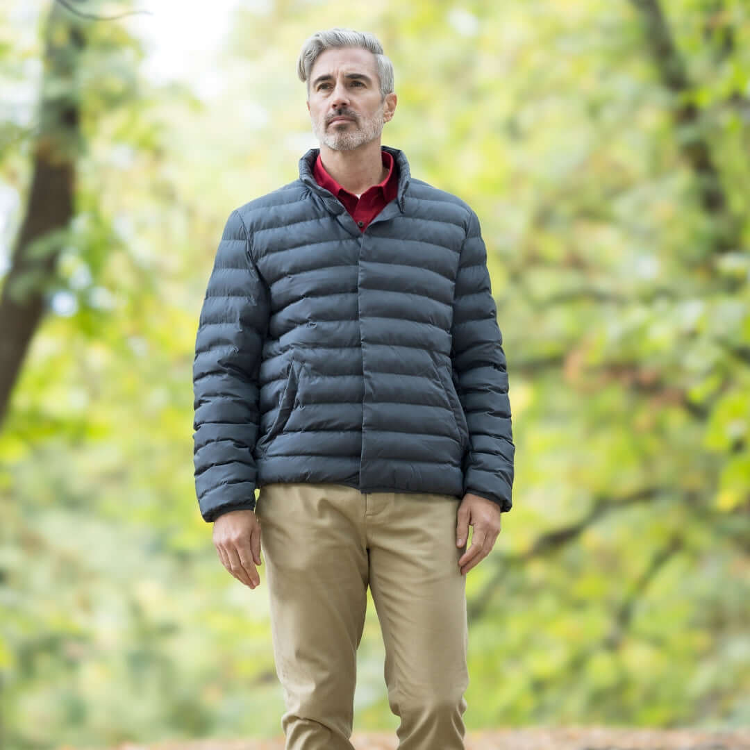 adaptive clothing for seniors magnetic puffer coat Weatherproof collaboration