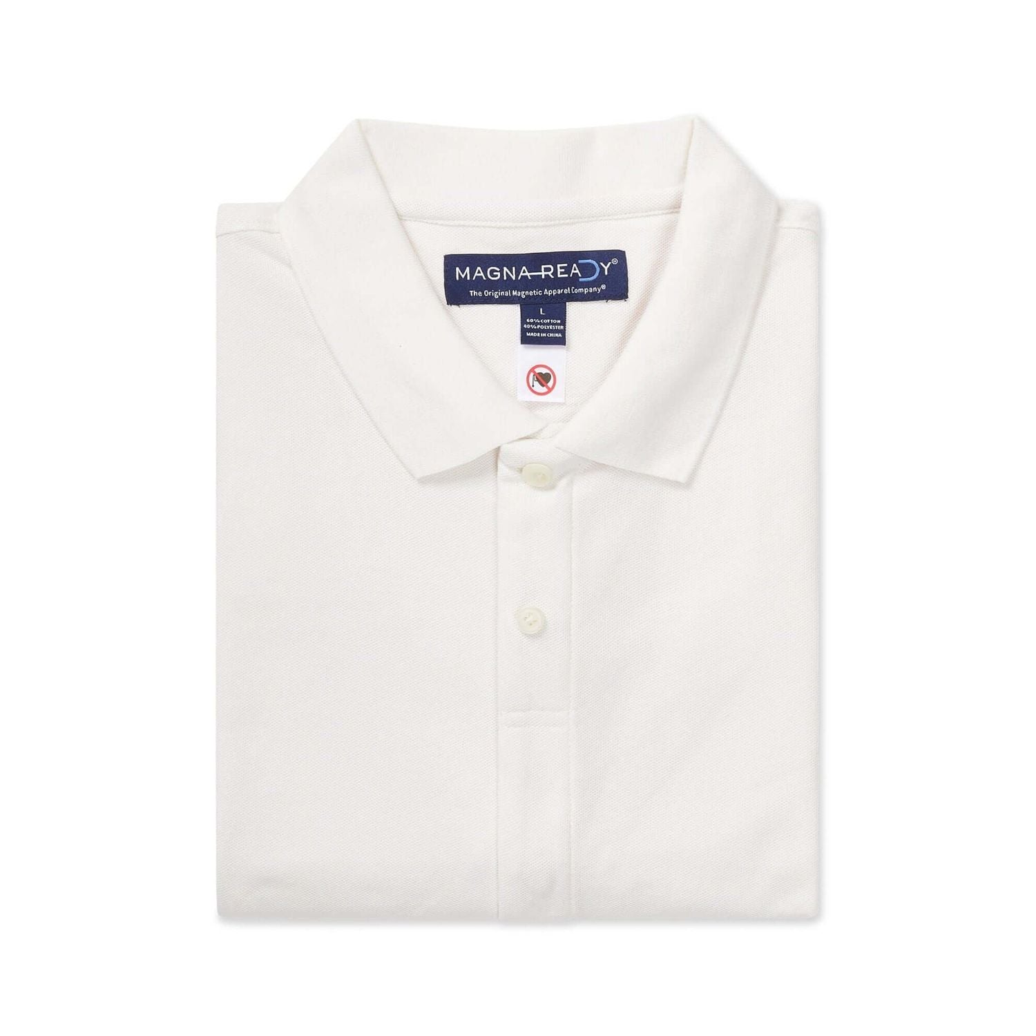 MagnaReady Adaptive Magnetic Polo Shirt – Easy Dressing Polo