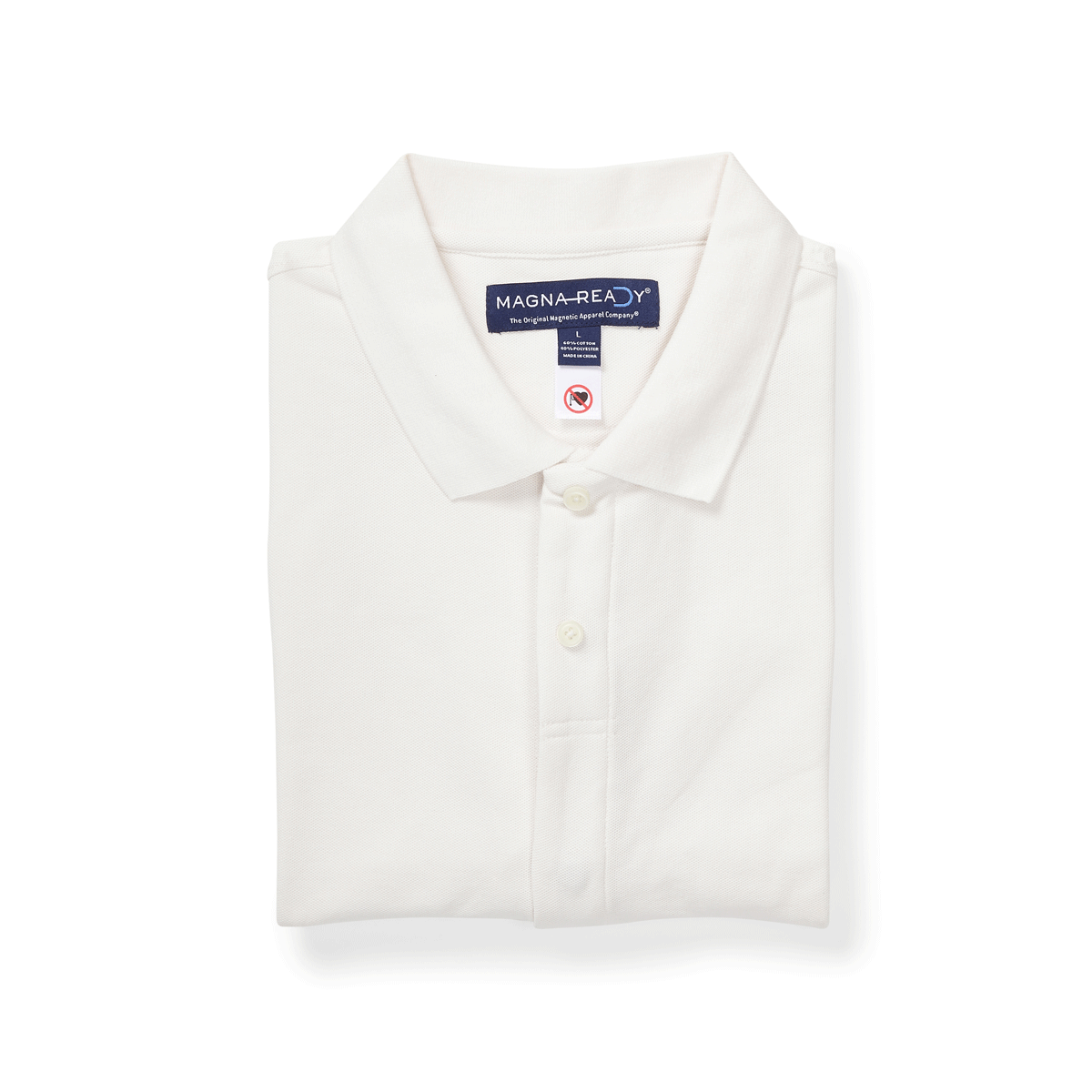 MagnaReady Adaptive Magnetic Polo Shirt – Easy Dressing Polo
