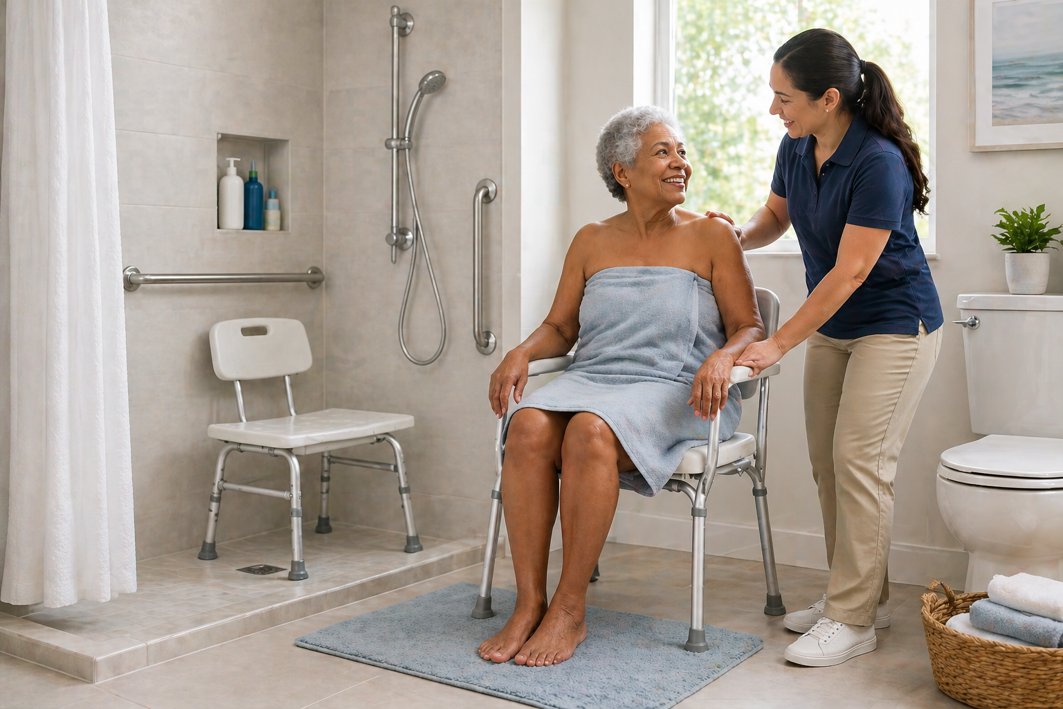 Bath & Hygiene Safety Guide: How to Choose Shower Chairs, Transfer Benches & Bathroom Support Equipment