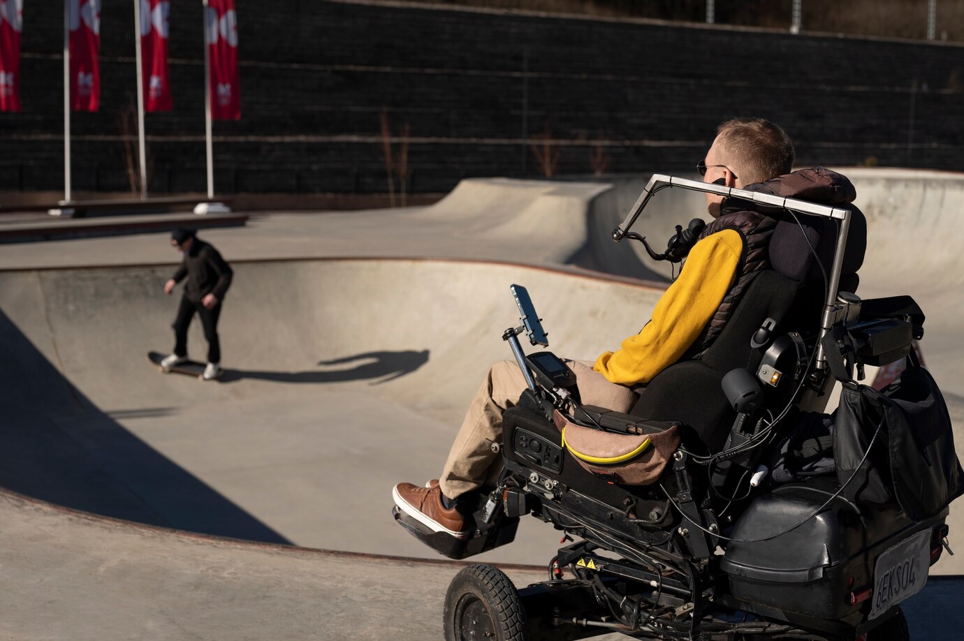 lightweight electric wheelchair