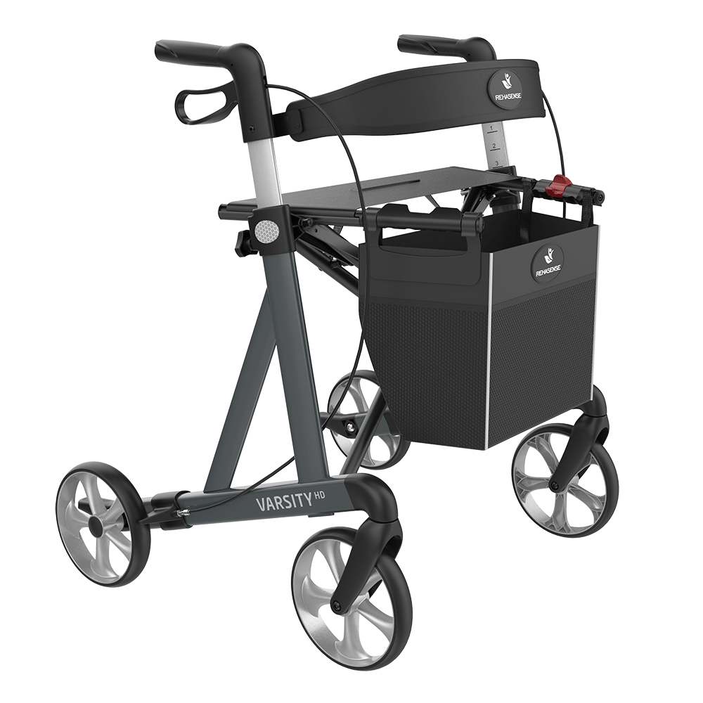 Heavy Duty Rollators – Bariatric Rollator Walkers for Extra Support & Stability