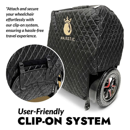 Electric Wheelchair Travel Bag with Joystick (Controller) Protection Bag by ComfyGO