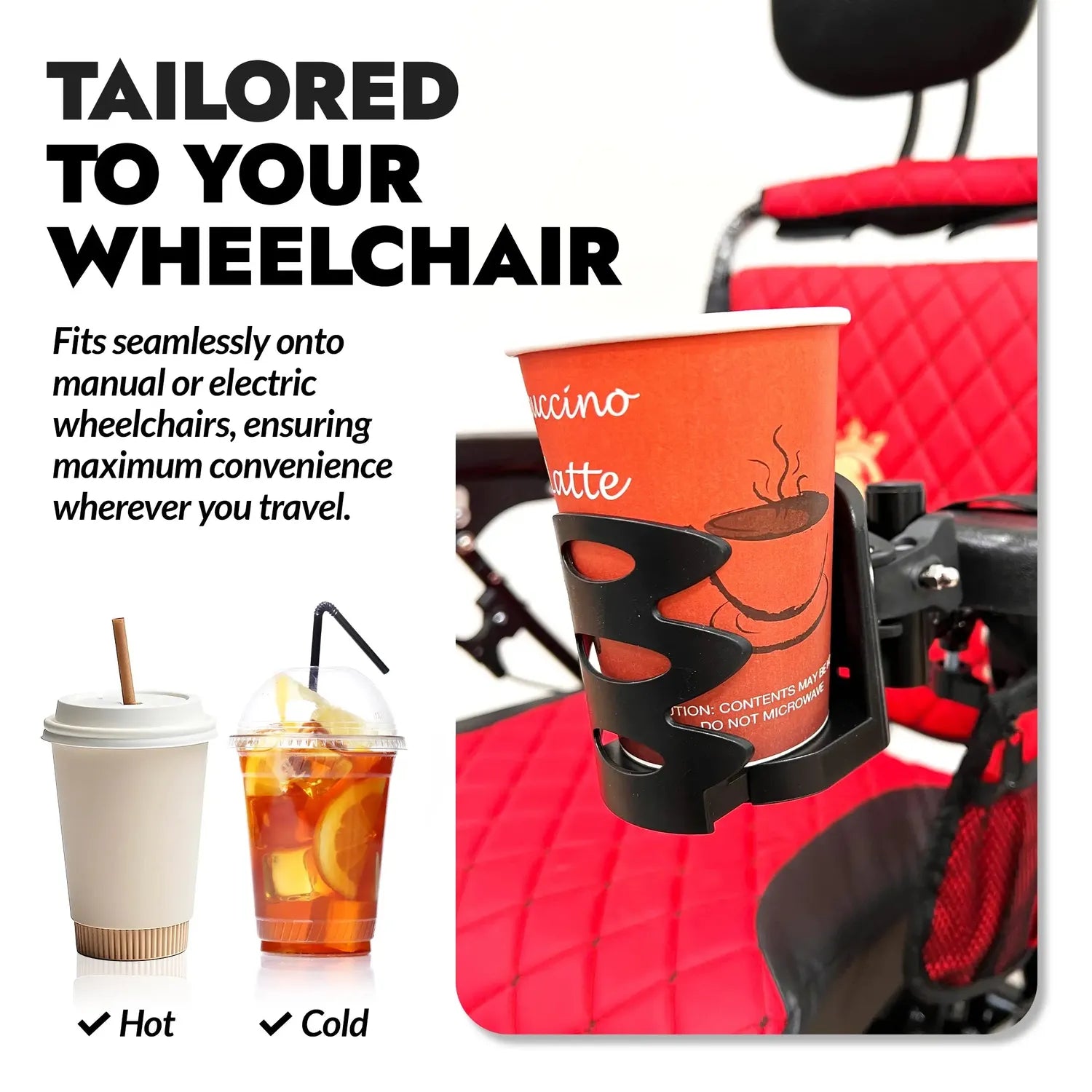 ComfyGO Cup / Beverage Holder (Premium Finish)
