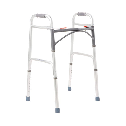 Dual Release Folding Walker Adjustable Height