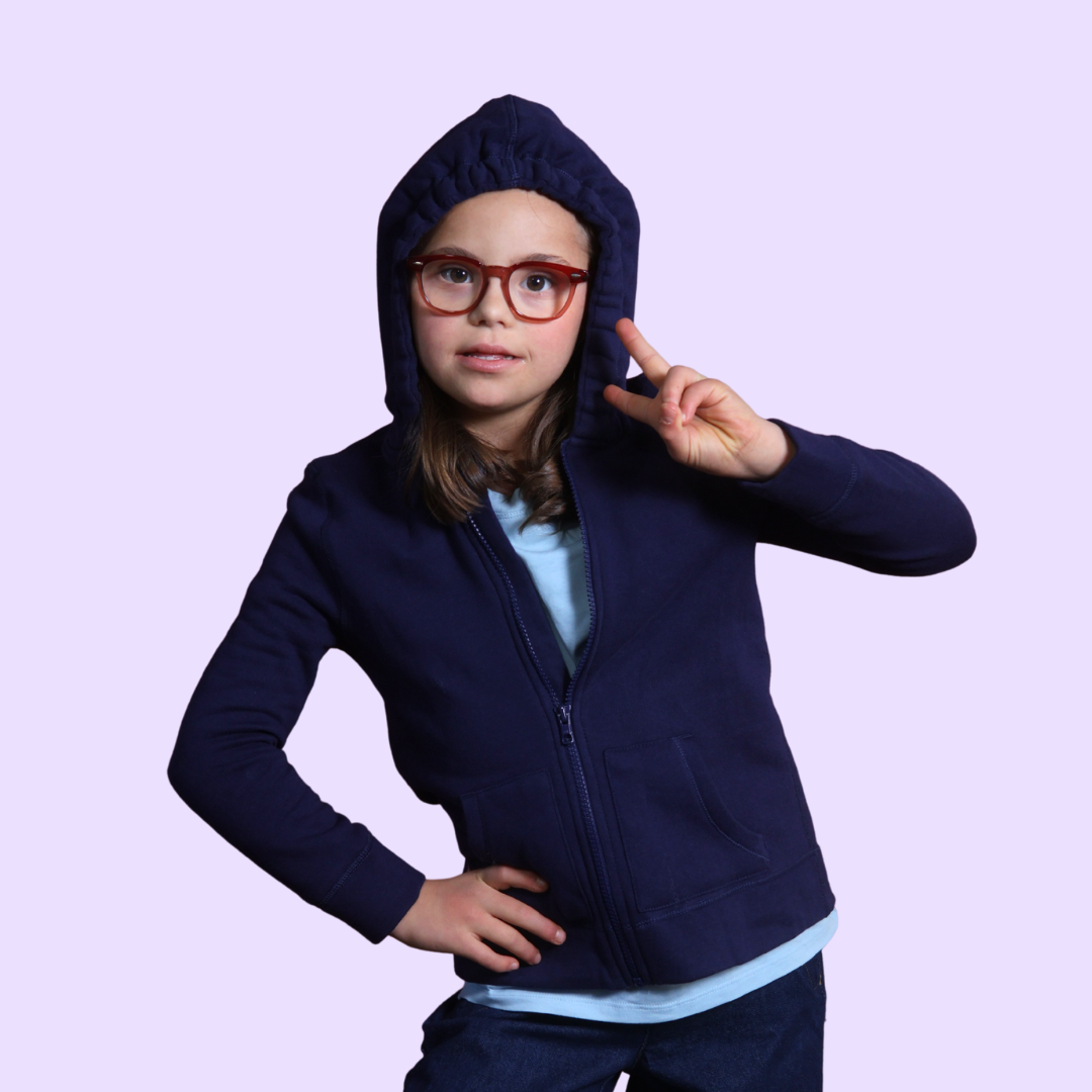 QuietSense™ Zippered Sound Reducing Sensory Hoodie by Sense-ational You