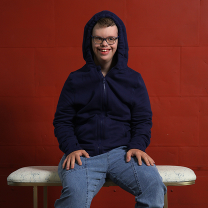 Adult QuietSense Zippered Sound Reducing Sensory Hoodie