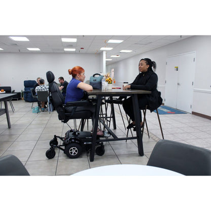 Vision Sport: Mid-Wheel Drive Power Wheelchair with Robust Suspension