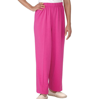 Women's Open Back Stretch Knit Pant