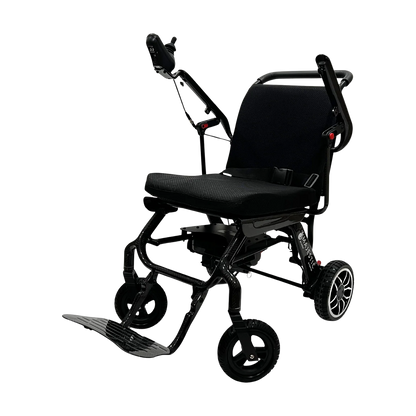 ComfyGO IQ Carbon Fiber Electric Wheelchair – Ultra-Light Folding Travel Power Chair